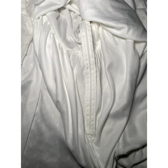 Alterd State - White Polka Dot - Ruffle Tie Dress - Picture 8 of 14